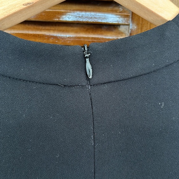 Trina Turk vneck peplum wrap top - Picture 9 of 10